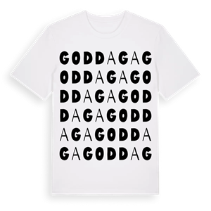 Goddaga ordlek t-shirt – ekologisk bomull t-shirt från Pinshirt