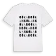 Gökan ordlek t-shirt