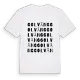 Golväng ordlek t-shirt
