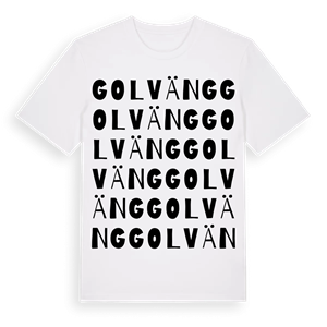 Golväng ordlek t-shirt – ekologisk bomull t-shirt från Pinshirt