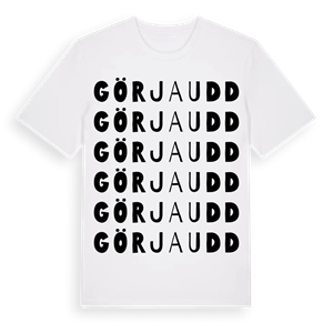 Görja Udd ordlek t-shirt – ekologisk bomull t-shirt från Pinshirt