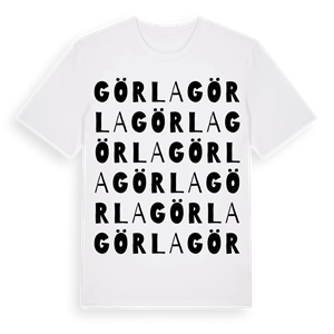 Görla ordlek t-shirt – ekologisk bomull t-shirt från Pinshirt