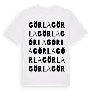 Görla ordlek t-shirt – ekologisk bomull t-shirt från Pinshirt