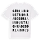 Görla industriområde ordlek t-shirt