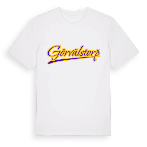 Görvälstorp baseball t-shirt – ekologisk bomull t-shirt från Pinshirt