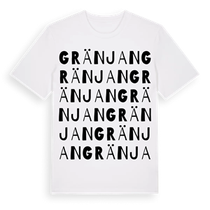 Gränjan ordlek t-shirt – ekologisk bomull t-shirt från Pinshirt