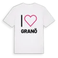 Jag älskar Granö t-shirt stort tryck
