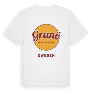 Granö cirkel t-shirt – ekologisk bomull t-shirt från Pinshirt