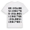 Granskogsberget ordlek t-shirt