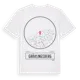 White t-shirt med Grävlingsberg t-shirt