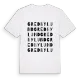 Gredbylund ordlek t-shirt