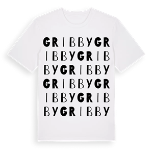 Gribby ordlek t-shirt – ekologisk bomull t-shirt från Pinshirt
