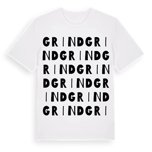 Grind ordlek t-shirt – ekologisk bomull t-shirt från Pinshirt