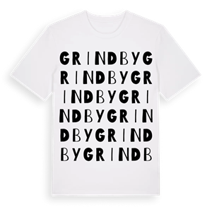 Grindby ordlek t-shirt – ekologisk bomull t-shirt från Pinshirt