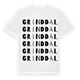 Grinddal ordlek t-shirt
