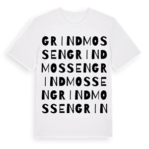 Grindmossen ordlek t-shirt – ekologisk bomull t-shirt från Pinshirt