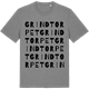 Mid Heather Gray t-shirt med Grindtorpet ordlek t-shirt