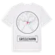 White t-shirt med Grisslehamn t-shirt