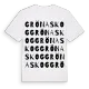 Grönaskog ordlek t-shirt