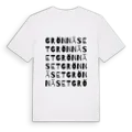 Grönnäset ordlek t-shirt