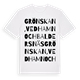 Grönskan, Vedhamn och Baldersnäs ordlek t-shirt
