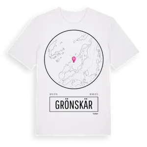 Grönskär t-shirt – ekologisk bomull t-shirt från Pinshirt