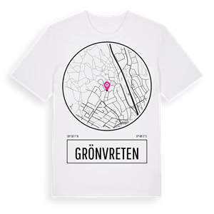 Grönvreten t-shirt – ekologisk bomull t-shirt från Pinshirt