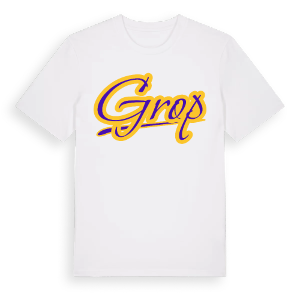 Grop baseball t-shirt – ekologisk bomull t-shirt från Pinshirt
