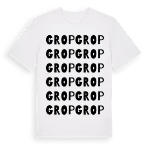 Grop ordlek t-shirt – ekologisk bomull t-shirt från Pinshirt