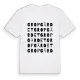 Gropgärdet ordlek t-shirt