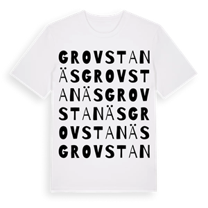 Grovstanäs ordlek t-shirt – ekologisk bomull t-shirt från Pinshirt