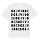 Gruvudden ordlek t-shirt