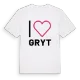Jag älskar Gryt t-shirt stort tryck