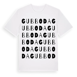 Gubboda ordlek t-shirt – ekologisk bomull t-shirt från Pinshirt