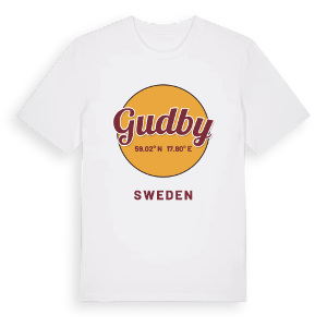 Gudby cirkel t-shirt – ekologisk bomull t-shirt från Pinshirt