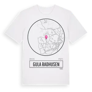 Gula Radhusen t-shirt – ekologisk bomull t-shirt från Pinshirt