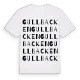 Gullbacken ordlek t-shirt