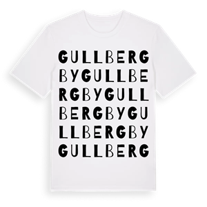 Gullbergby ordlek t-shirt – ekologisk bomull t-shirt från Pinshirt