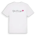 Gullunge hjärta t-shirt