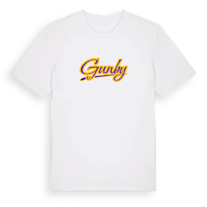 Gunby baseball t-shirt – ekologisk bomull t-shirt från Pinshirt