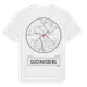 White t-shirt med Gustavsberg t-shirt