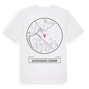 Gustavsbergs centrum t-shirt – ekologisk bomull t-shirt från Pinshirt