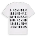 Hackholmssund ordlek t-shirt