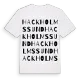 Hackholmssund ordlek t-shirt