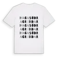 Haga södra grindar ordlek t-shirt
