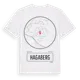 White t-shirt med Hagaberg t-shirt