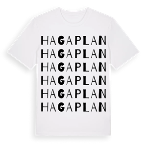 Hagaplan ordlek t-shirt – ekologisk bomull t-shirt från Pinshirt