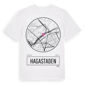 Hagastaden t-shirt – ekologisk bomull t-shirt från Pinshirt