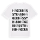 Hägernäs strand ordlek t-shirt