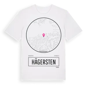 Hägersten t-shirt – ekologisk bomull t-shirt från Pinshirt